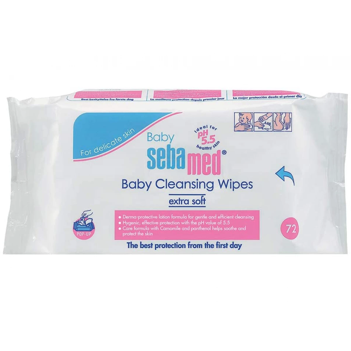 Sebamed Baby Cleansing Wipe 72