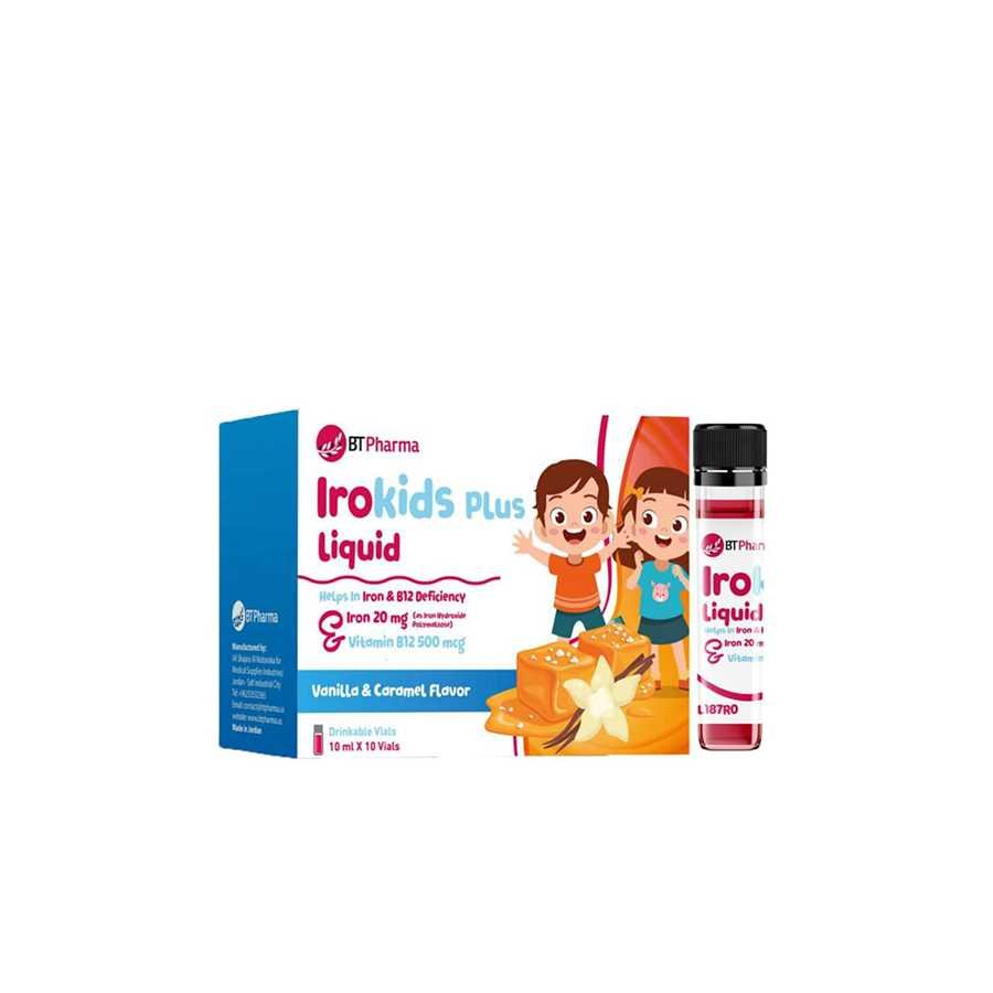 BT Pharma Irokids Plus Liquid Vial 10x10ml