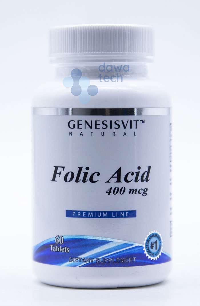 Genesisvit Folic Acid 400mcg Tablet 60