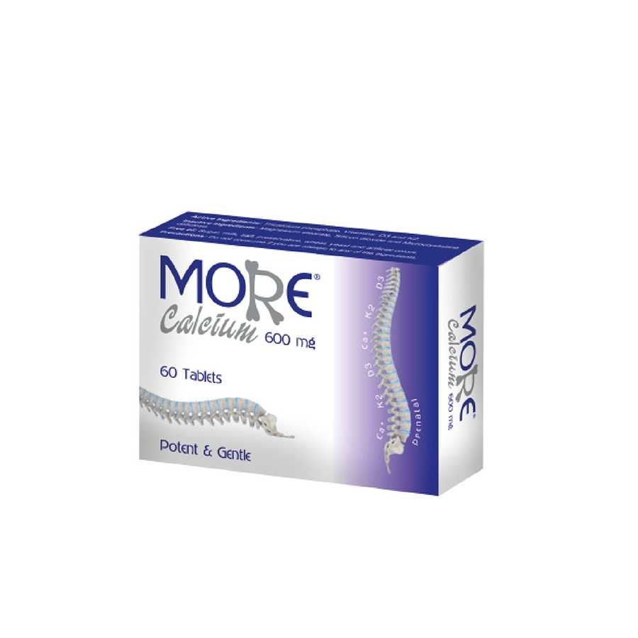 More Calcium 600mg Tablet 60