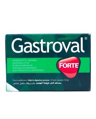 Gastroval Forte Capsule 12