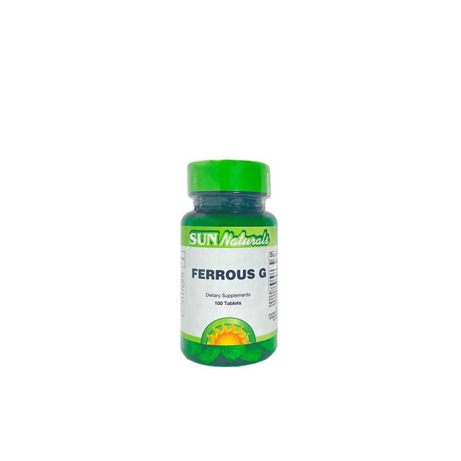 Sun Naturals Ferrous Gluconate Tablet 100