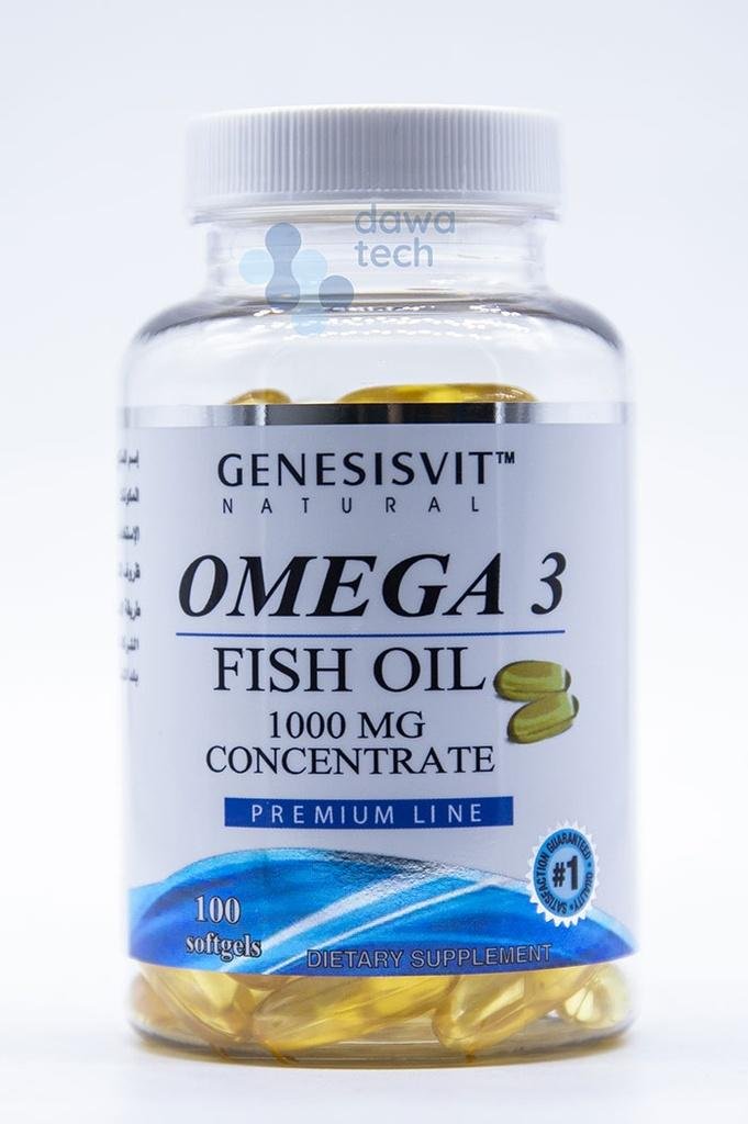 Genesisvit Omega 3 1000mg Capsule 100
