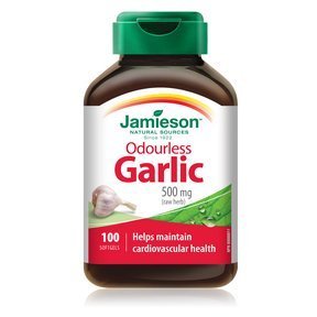 Jamieson Odourless Garlic 500mg Capsule 100