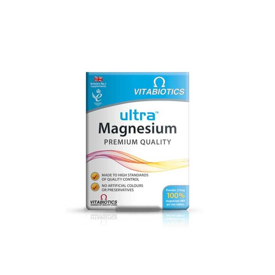 Vitabiotics Ultra Magnesium 375mg Tablet 60