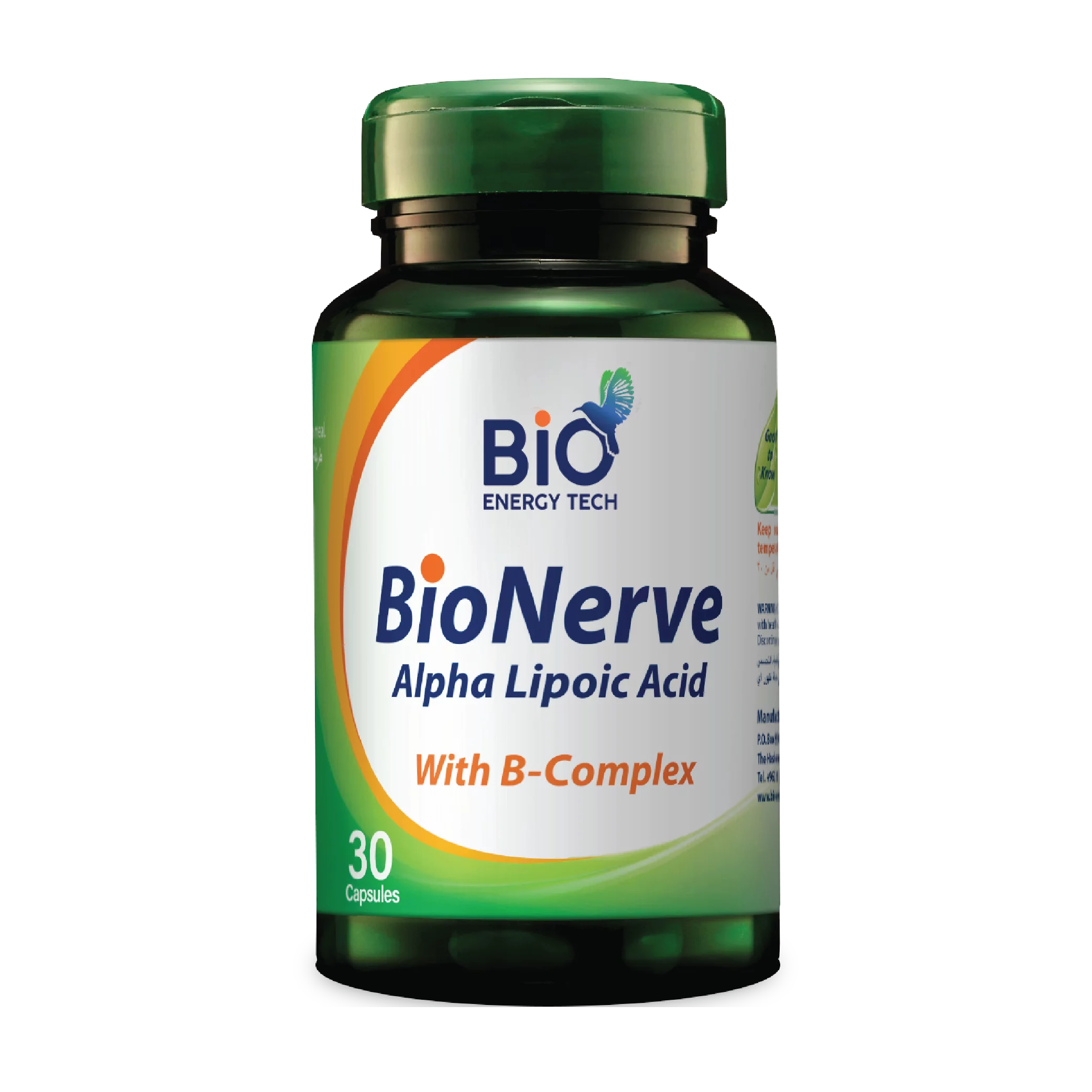 Bio Energy Bio Nerve Alpha Lipoic Acid With B Complex Capsule 30