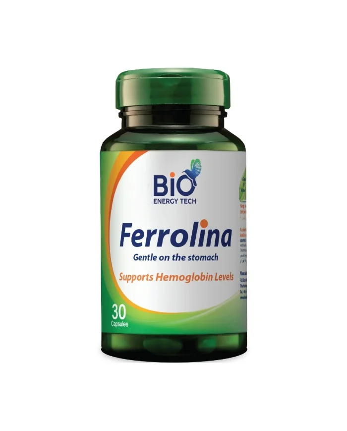 Bio Energy Ferrolina 500mg Capsule 30