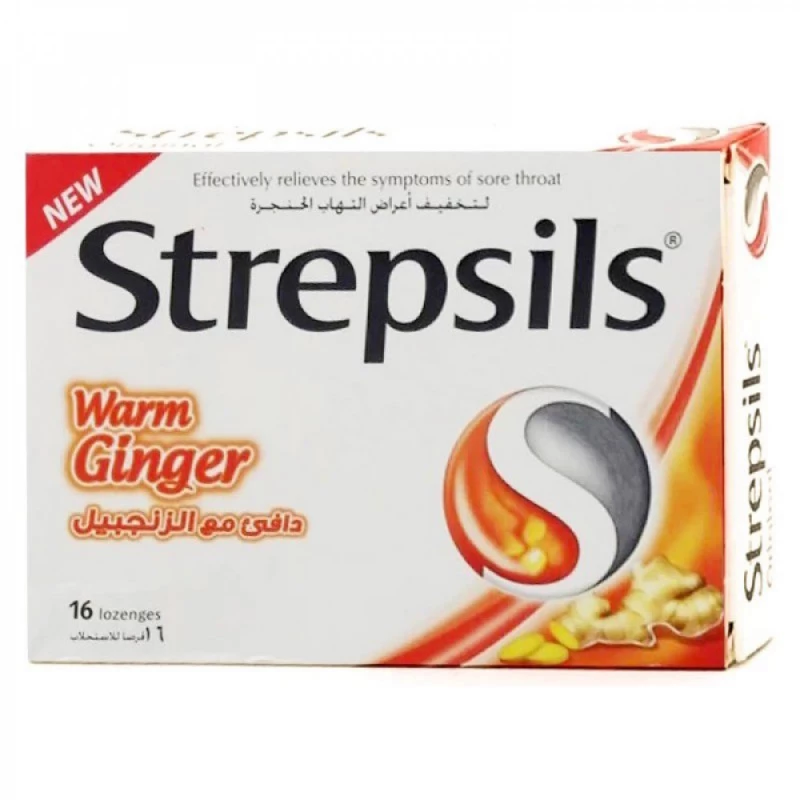 Strepsils Warm Ginger Lozenge 16
