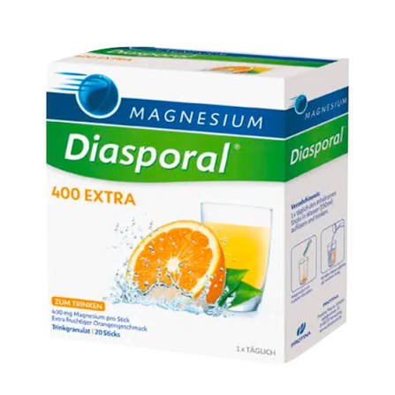 Diasporal Extra Drinkable Magnesium 400mg Sachet 20