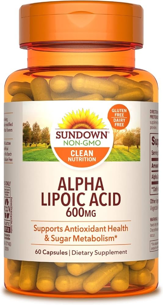 Sundown Alpha Lipoic Acid 600mg Capsule 60