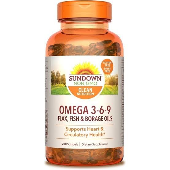 Sundown Triple Omega 3-6-9 Capsule 60