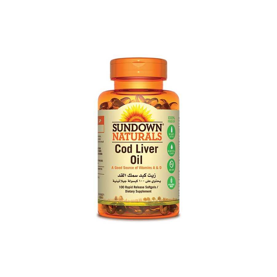 Sundown Cod Liver Oil 600mg Tablet 100