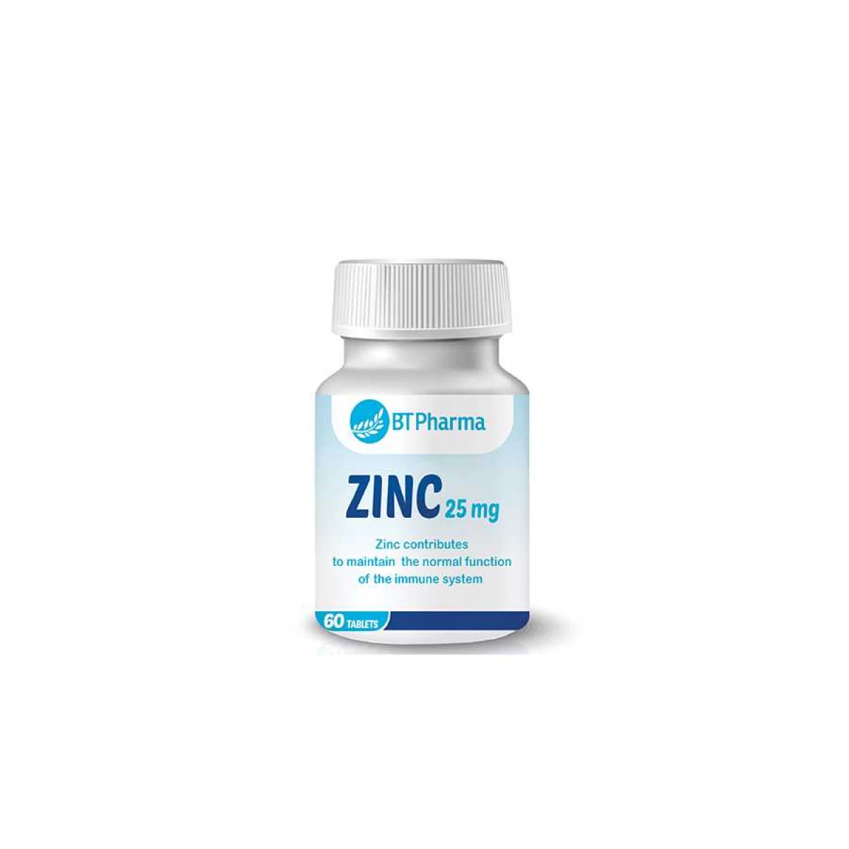 BT Pharma Zinc 25mg Tablet 60