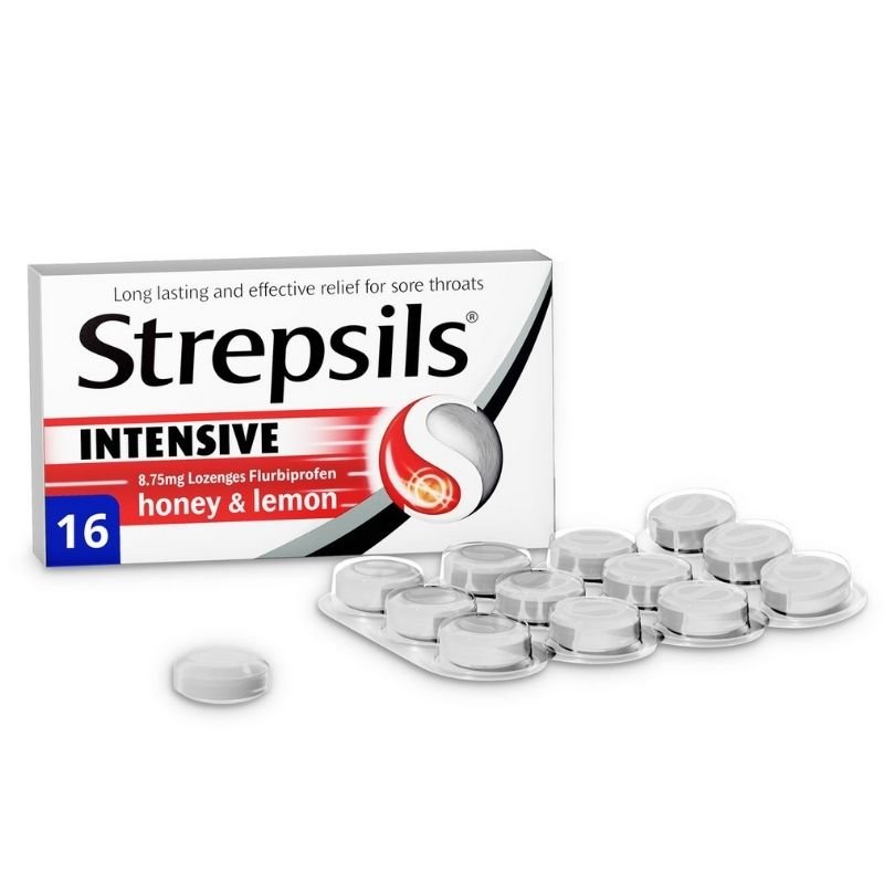 Strepsils Intensive Honey & Lemon Lozenge 16