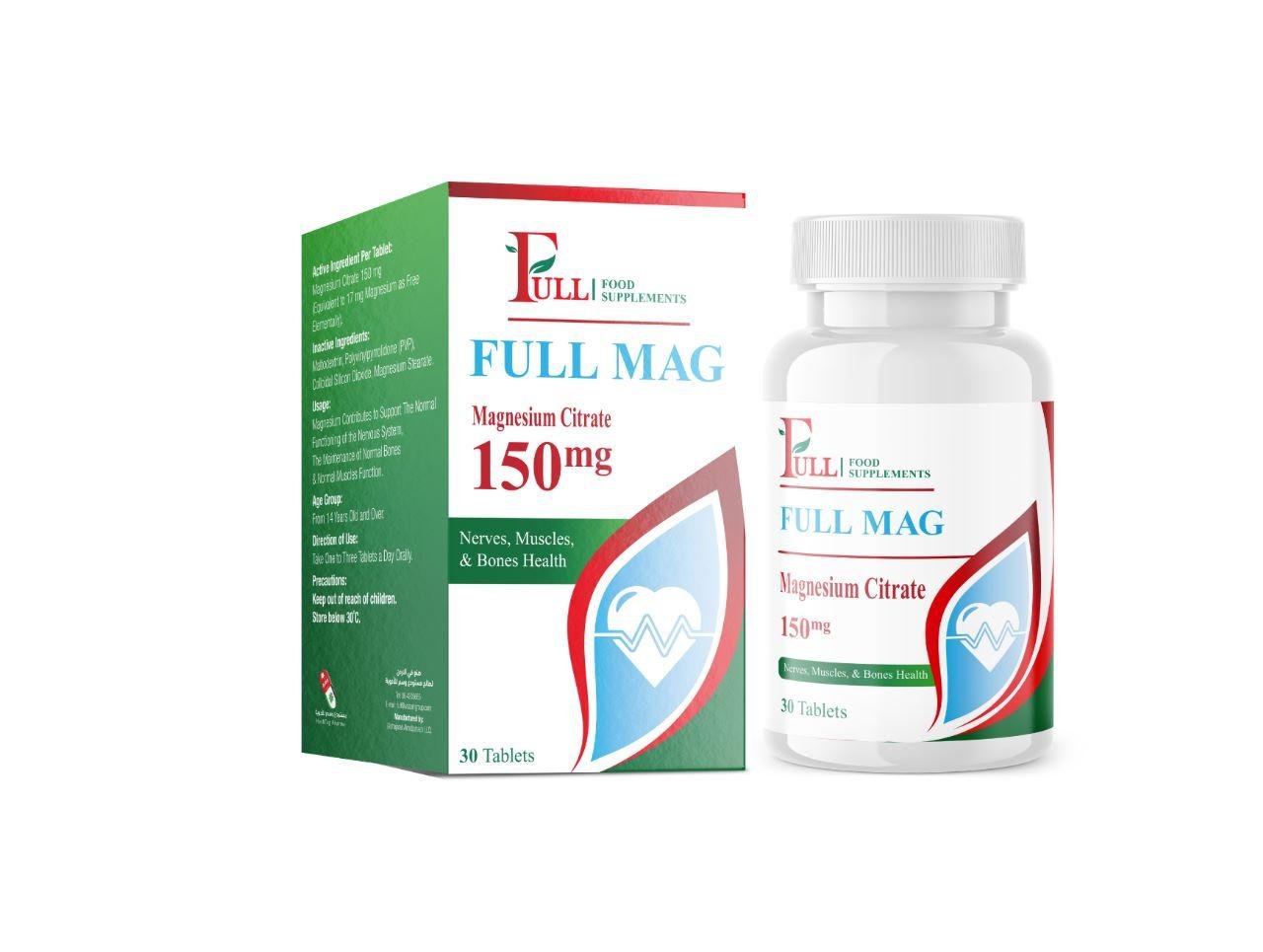 Full Mag 150mg 30tab