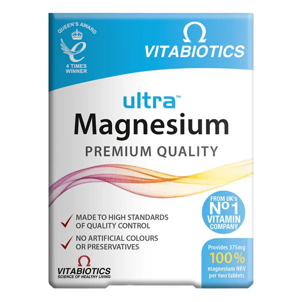 Vitabiotics Ultra Magnesium 375mg Tablet 60