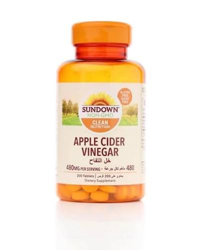 Sundown Apple Cider Vinegar Tablet 200