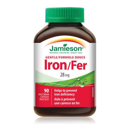Jamieson iron 28mg 90cap