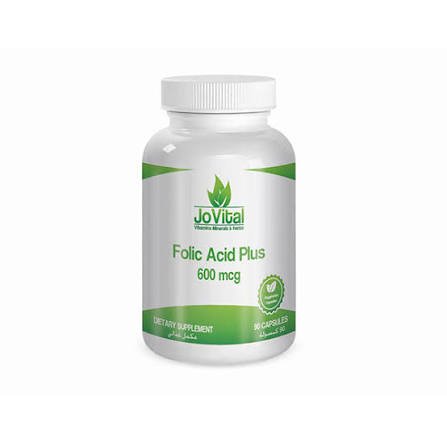 Jovital Folic Acid Plus 600mcg Capsule 90