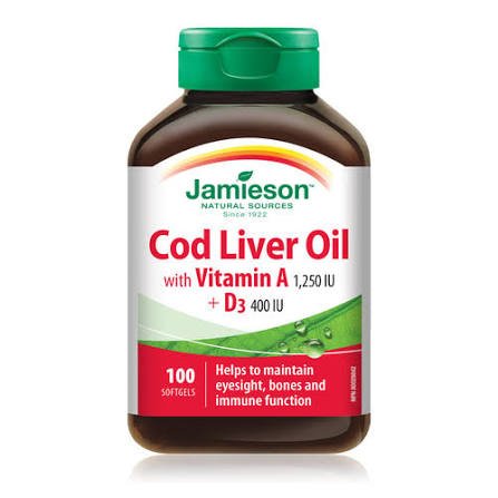 Jamieson Cod Liver Oil Capsule 100
