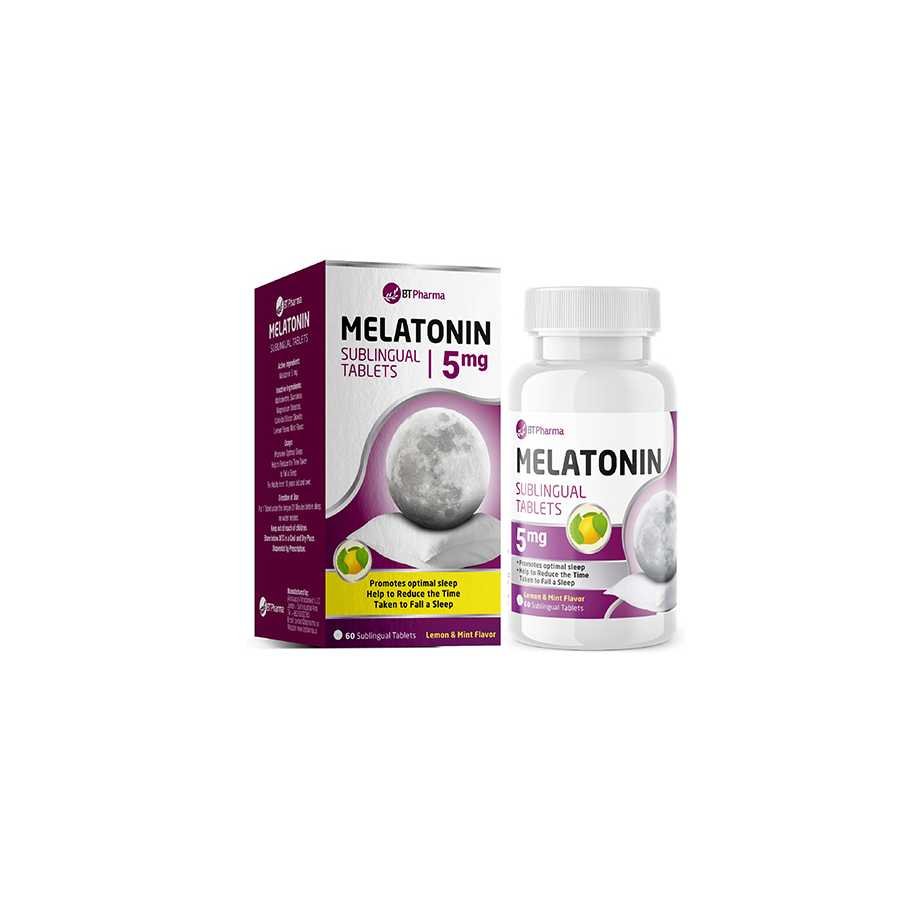 BT Pharma Melatonin 5mg Sublingual Tablet 60